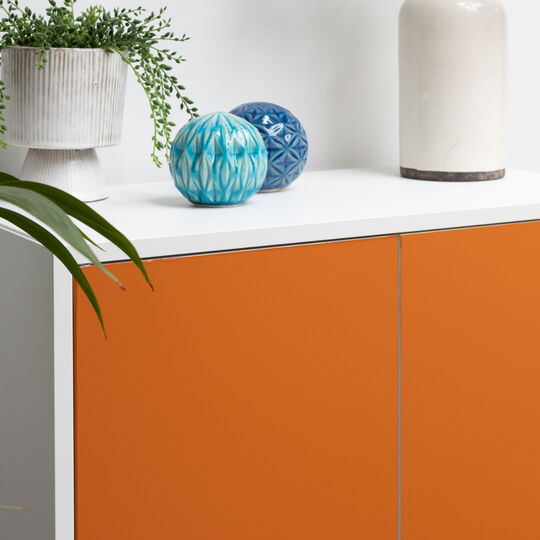 Klebefolie Uni seidenmatt terracotta image number null